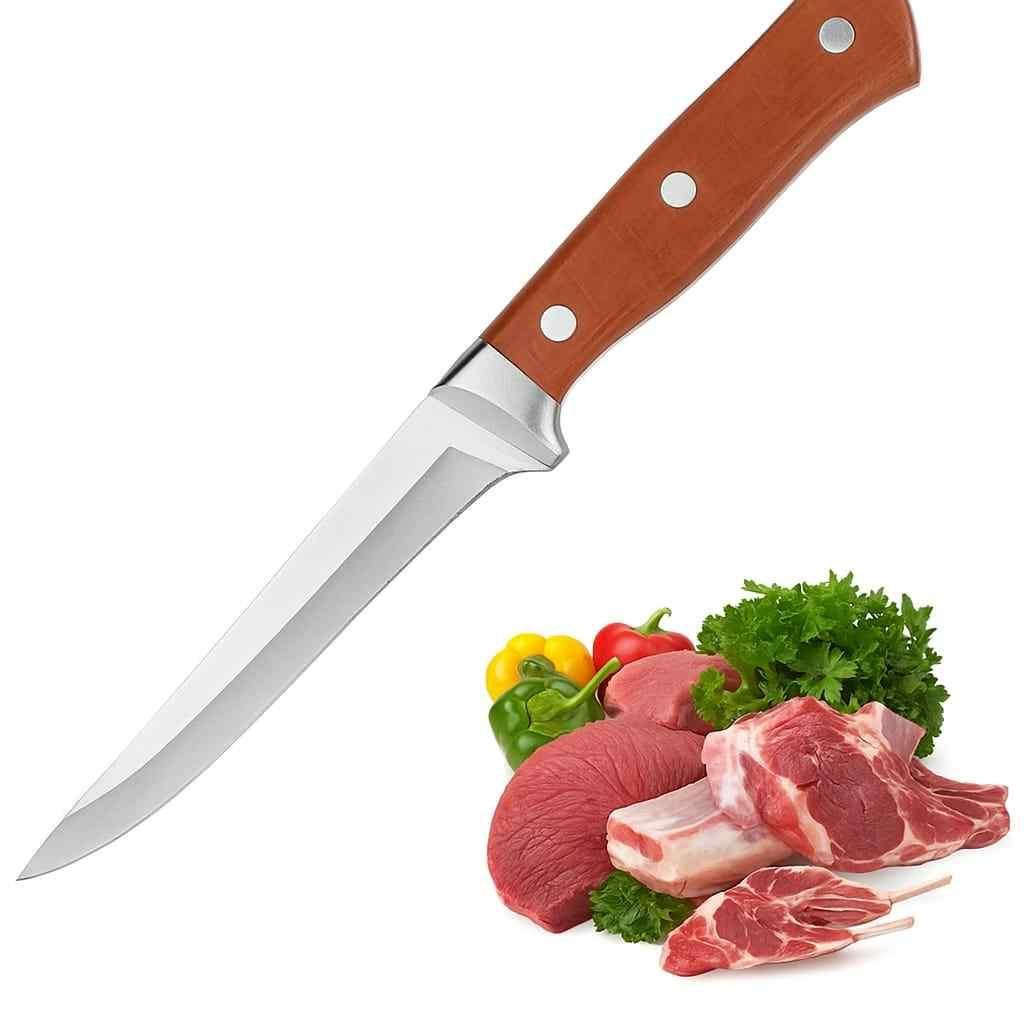 Thee Loom™ - Professional 8-Inch Chef Knife with Premium Rosewood Handle