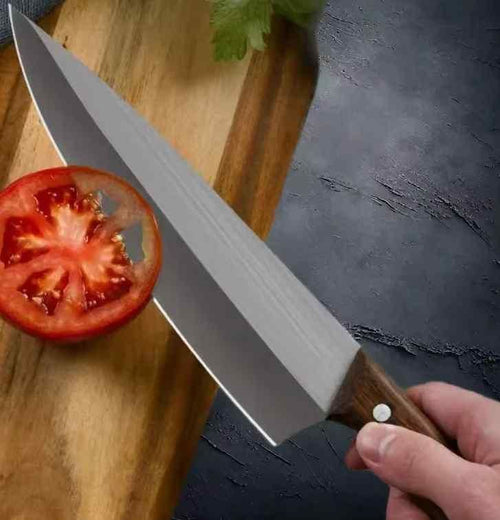 Thee Loom™ - Professional 8-Inch Chef Knife with Premium Rosewood Handle