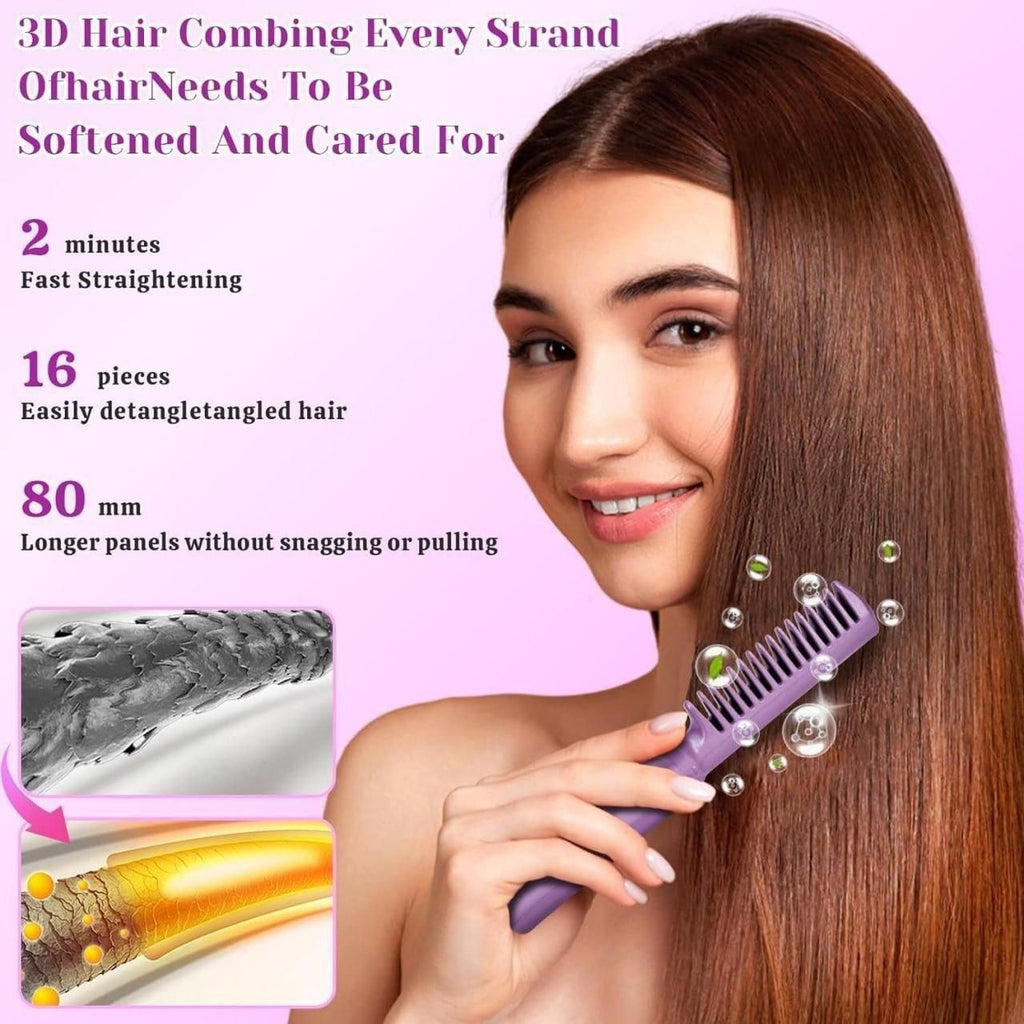 Thee Loom™ - Meneflix Portable Mini Hair Straightener (Cordless & Rechargeable)