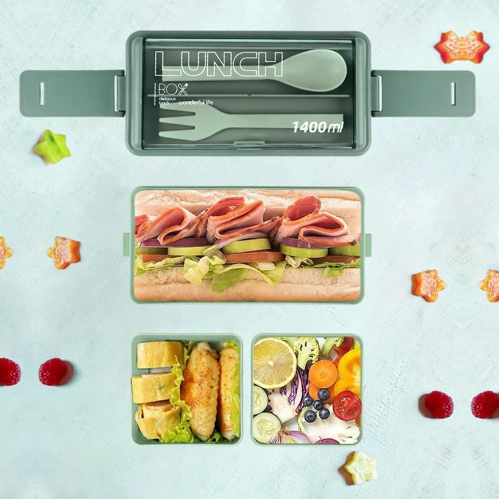 Thee Loom™ - Premium Bento Leak-Proof Lunch Box with Utensils