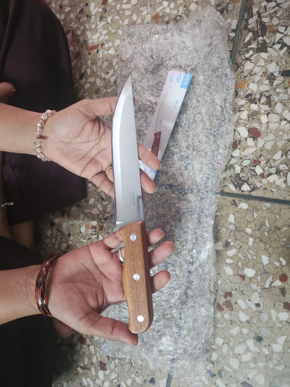 Thee Loom™ - Professional 8-Inch Chef Knife with Premium Rosewood Handle