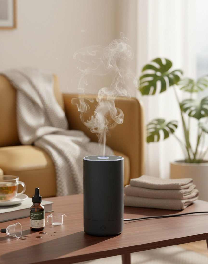 Thee Loom™ - Ultra-Quiet Smart Air Humidifier with Ambient Light